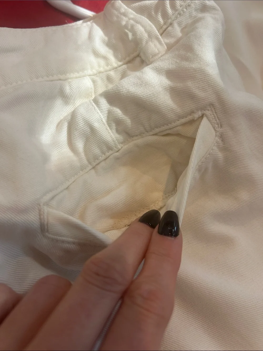 by Anthropologie Pleated Trouser Cream Lyocell Cropped Straight Leg Pants Sz 26